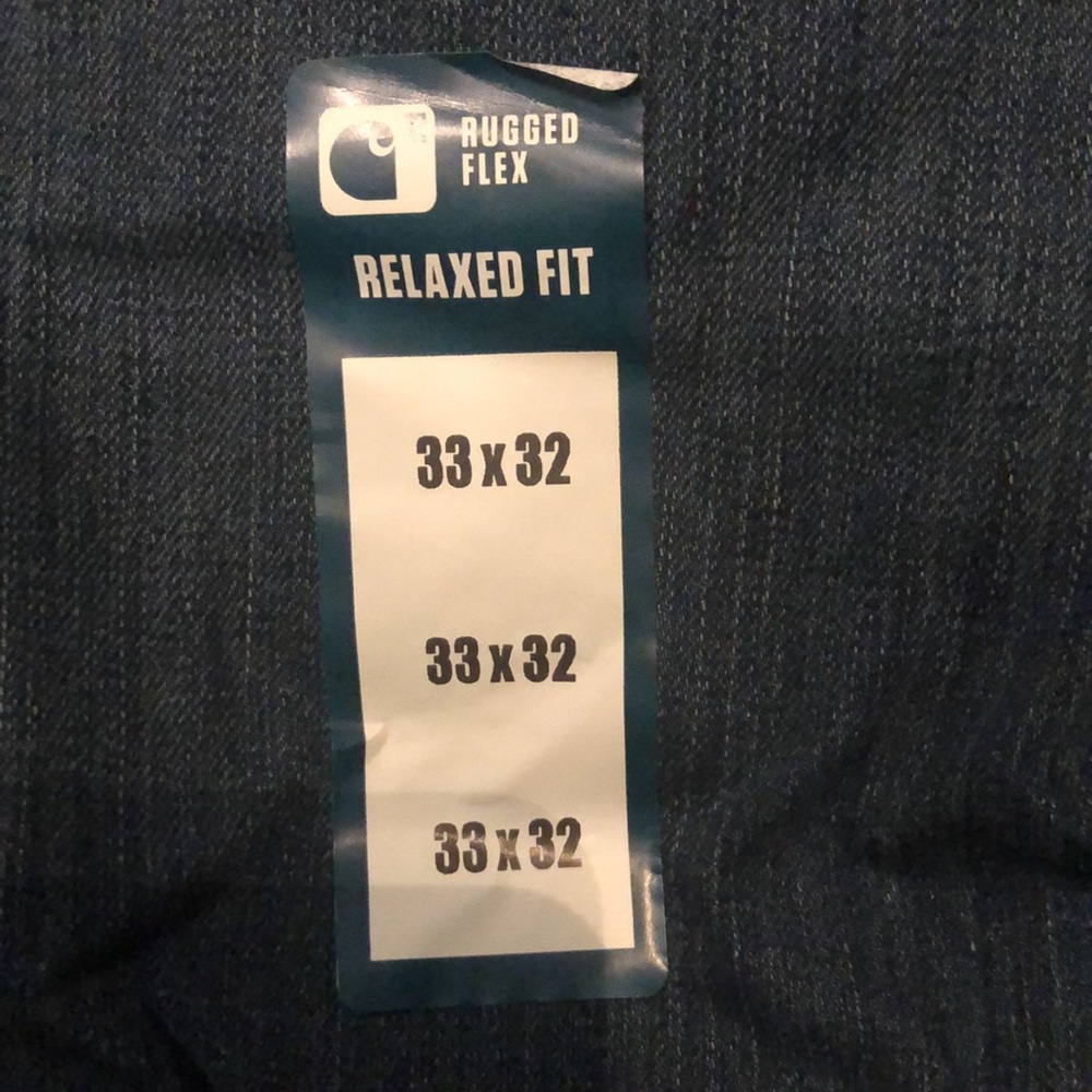 NWT Carhartt Men’s Jeans - Picture 8 of 9